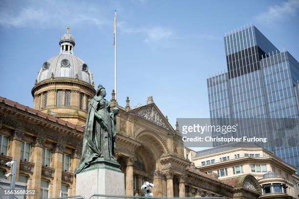General view of Birmingham city council house after the council declared its financial challenges on September 06, 2023 in Birmingham, England....