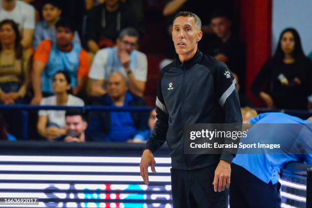 Pablo Prigioni Head Coach of Argentina during FIBA Olympic Pre-Qualifying Tournament 2023 - Semi Finals match between Chile and Argentina on August...