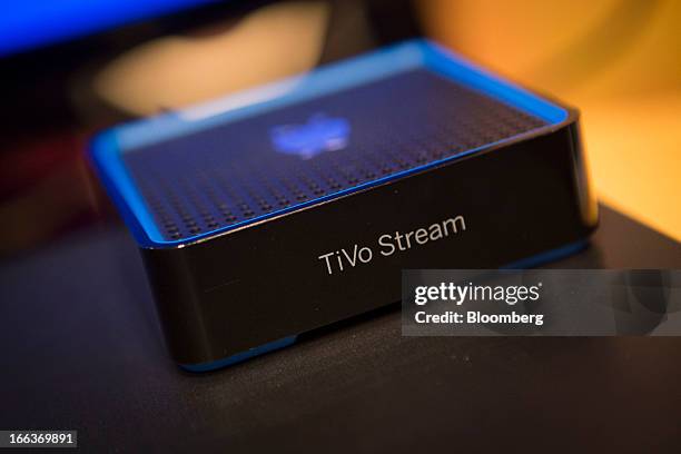 TiVo Inc. Stream device is displayed at Pepcom DigitalFocus in New York, U.S., on Thursday, April 11, 2013. DigitalFocus is Pepcom's annual Spring...