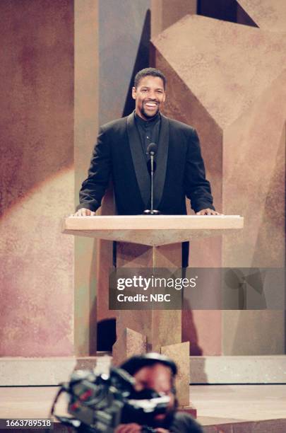 26th NAACP IMAGE AWARDS -- Pictured: Denzel Washington at the 26th NAACP Image Awards held on January 5, 1994 --