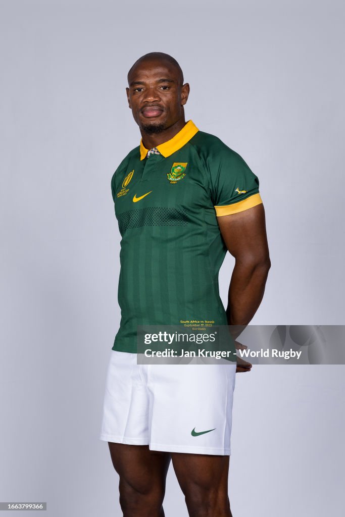 Mapimpi Rugby Advert Makazole Mapimpi of South Africa poses for a portrait during the ...