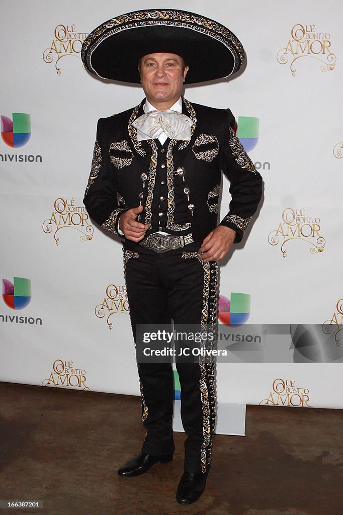 Univision Network's New Novela "Que Bonito Amor" Press Conference And Fan Meet And Greet