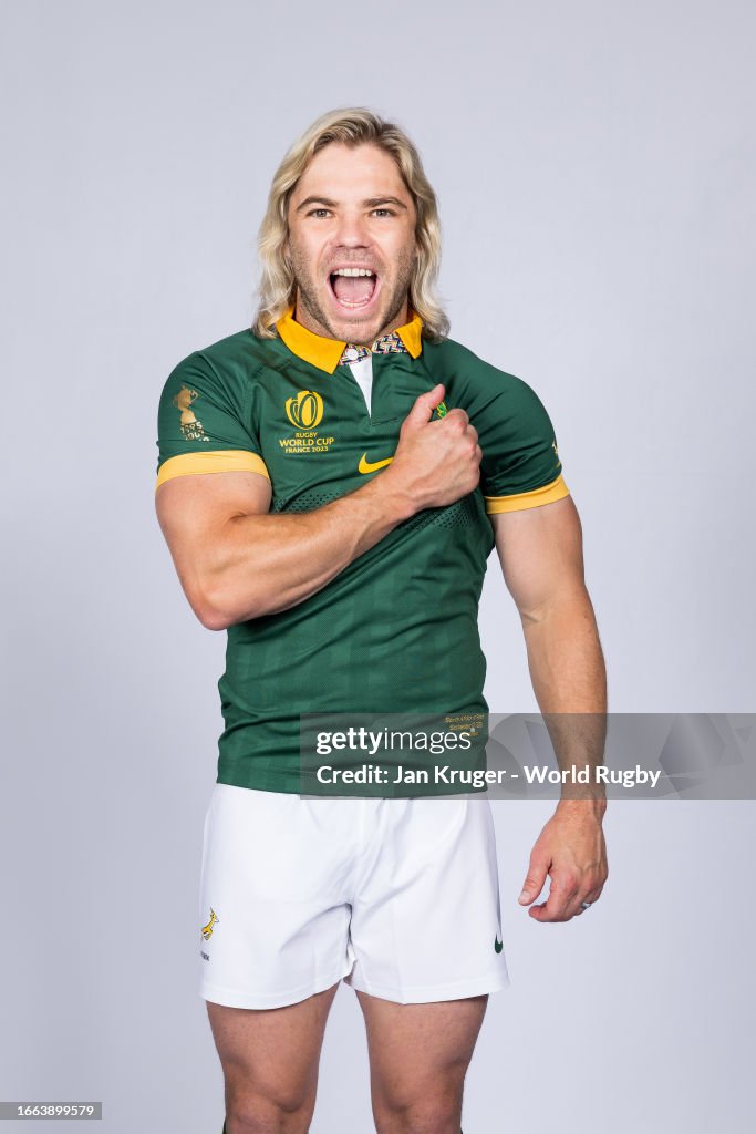 Faf De Klerk Of South Africa Poses For A Portrait During The South faf-de-klerk-of-south-africa-poses-for-a-portrait-during-the-south