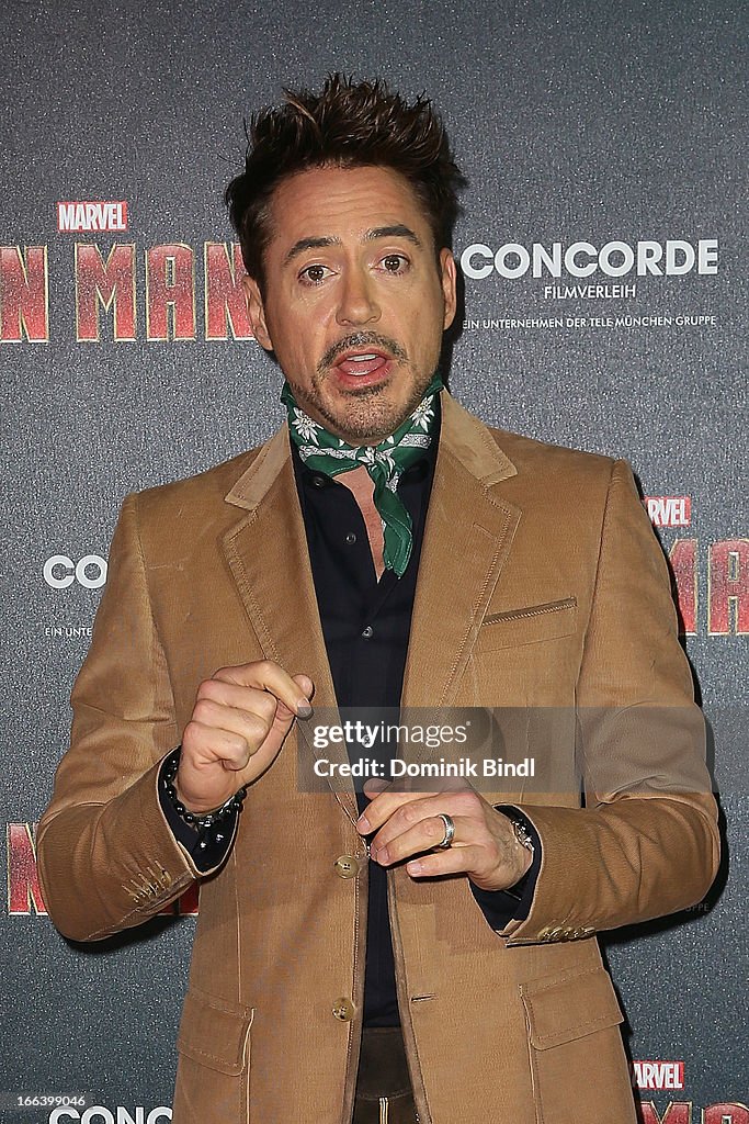 'Iron Man 3' Photocall