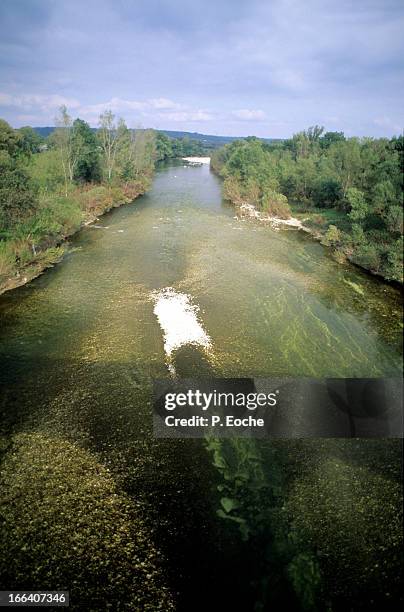 the gardon or gard is a river in south-eastern fra - cevennes stock pictures, royalty-free photos & images