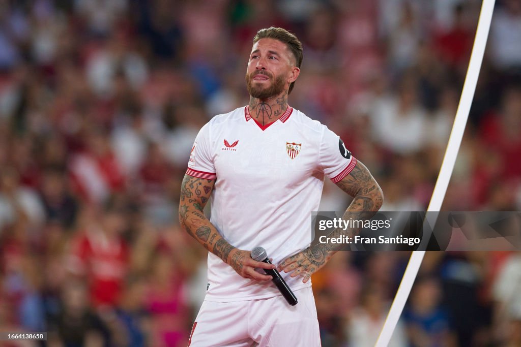 Sevilla FC Unveil New Signing Sergio Ramos
