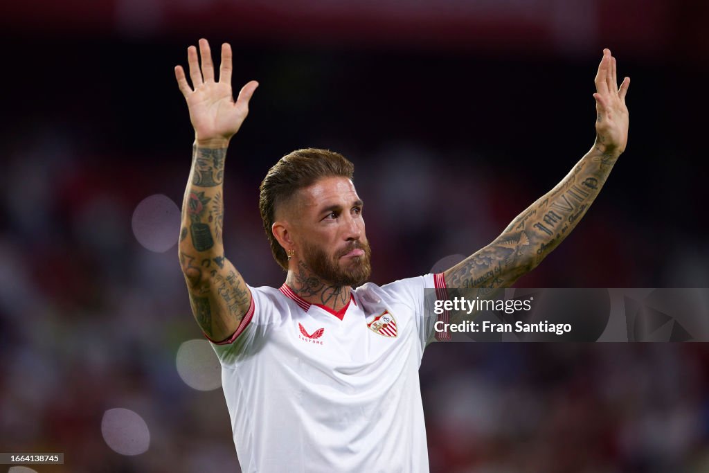 Sevilla FC Unveil New Signing Sergio Ramos