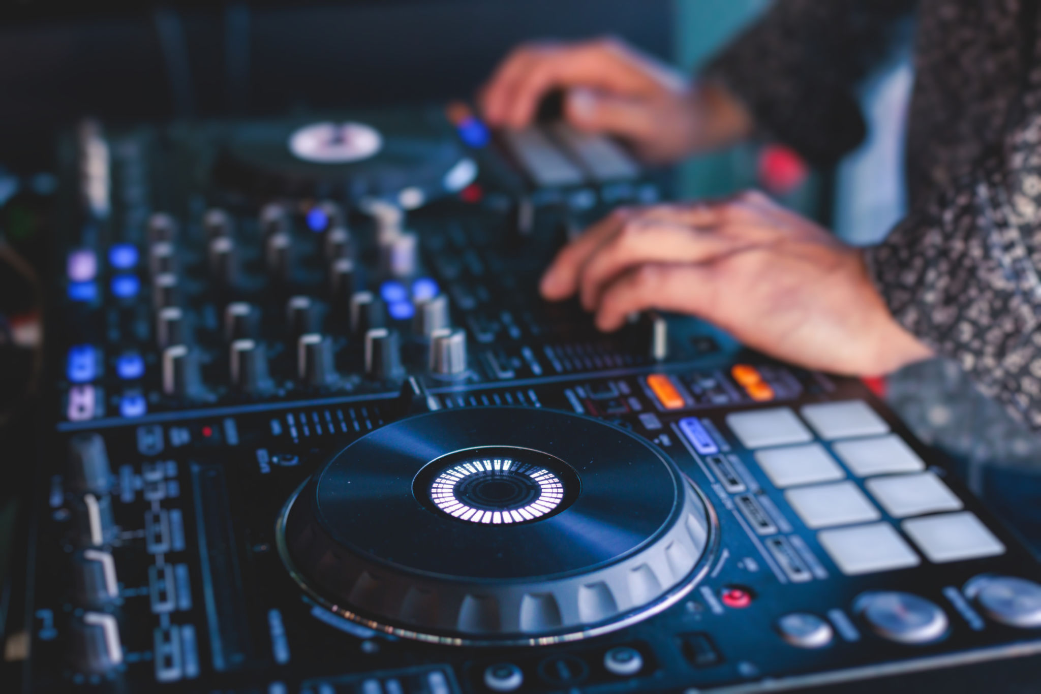 corporate dj setup