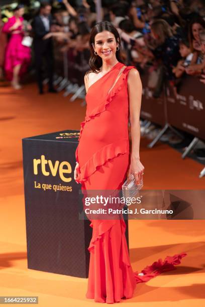 Sandra Gago attends the 'Masterchef Celebrity' premiere at the Principal Theater during the day 3 of FesTVal 2023 Television Festival on September...