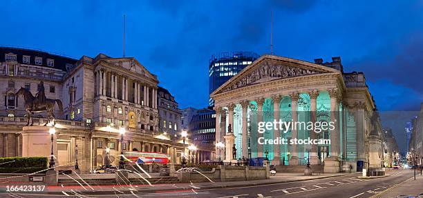 bank of england in the city of london - bank of england stock pictures, royalty-free photos & images
