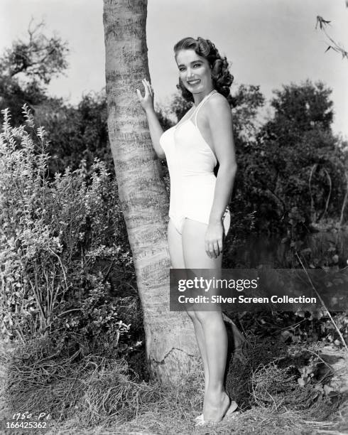 American actress Julie Adams as Kay Lawrence in 'Creature From The Black Lagoon', directed by Jack Arnold, 1954.