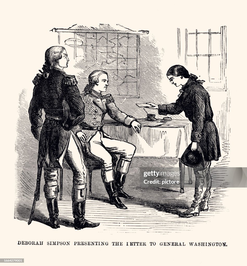 GENERAL WASHINGTON AND DEBORAH (SIMPSON) SAMPSON (XXXL with many details)