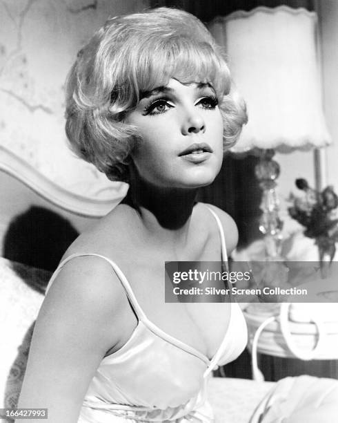 American actress Stella Stevens as as Carol Corman in 'How to Save a Marriage and Ruin Your Life', directed by Fielder Cook, 1968.
