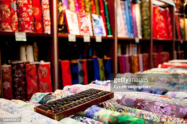 abacus - silk china stock pictures, royalty-free photos & images