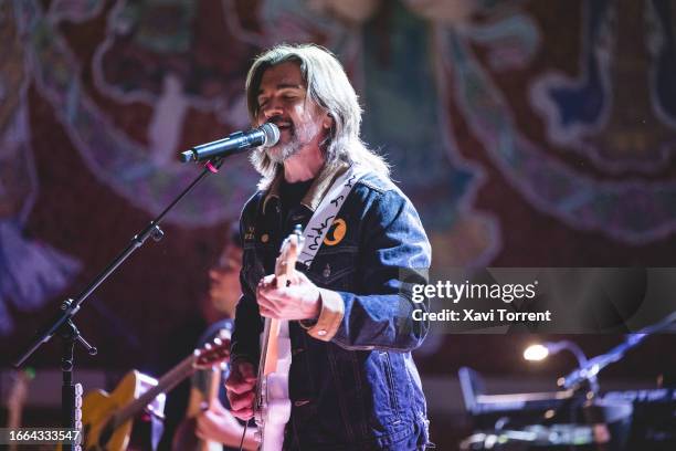 Juanes performs in concert at Palau de la Música Catalana on September 06, 2023 in Barcelona, Spain.