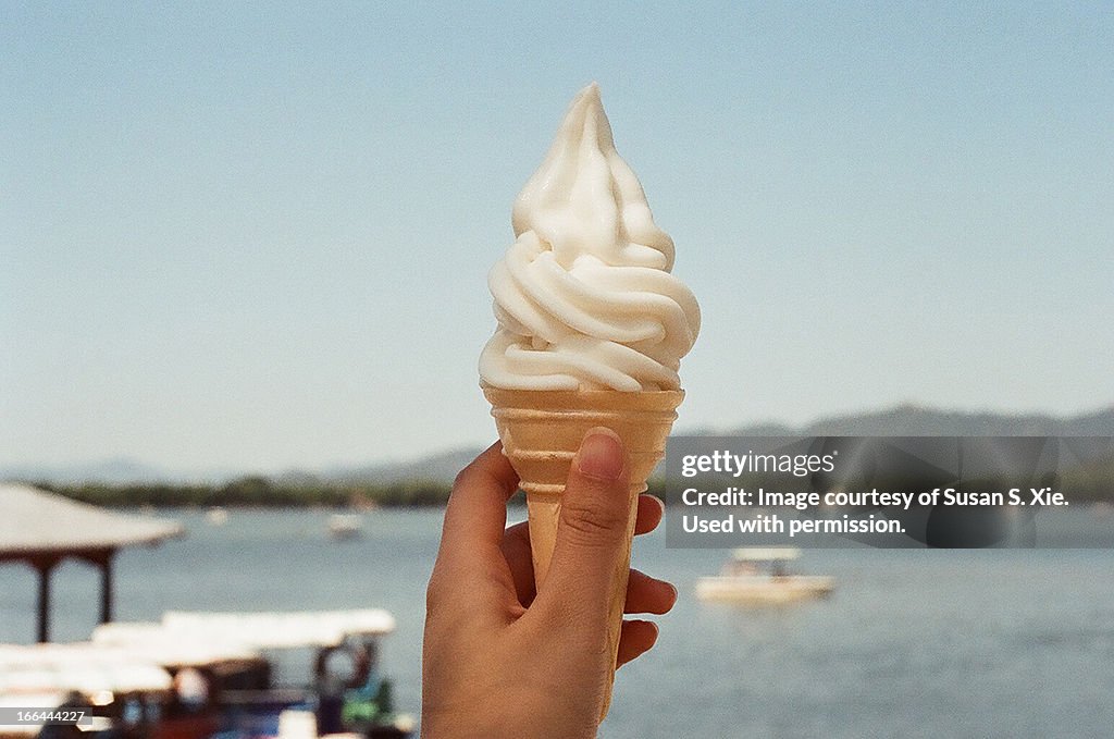 Ice cream cone, Beijing summer