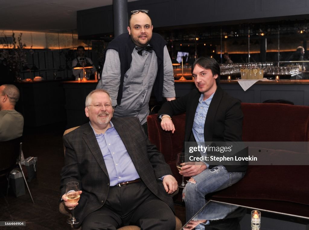 Roderick Hardamon Patrick Daughtry, James Campbell and Luca Trippitelli attend the ...