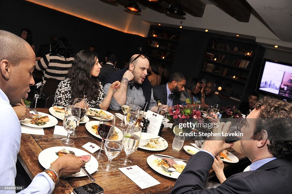 Roderick Hardamon James Campbell, Julia Rosa,Jason Bolden and Patrick Ignozzi attend ...