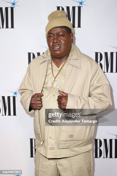 Trick Daddy attends the 2023 BMI R&B/Hip-Hop Awards at LIV Nightclub at Fontainebleau Miami on September 06, 2023 in Miami Beach, Florida.