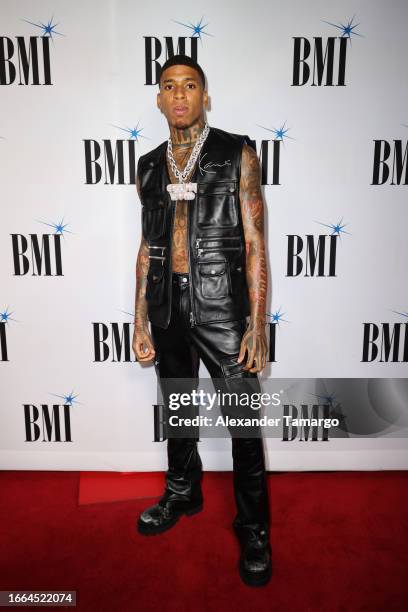 Choppa attends the 2023 BMI R&B/Hip-Hop Awards at LIV Nightclub at Fontainebleau Miami on September 06, 2023 in Miami Beach, Florida.