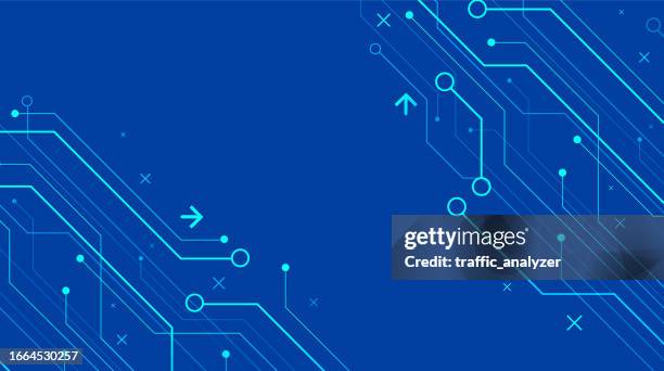 abstract technical background - circuit board stock illustrations stock illustrations