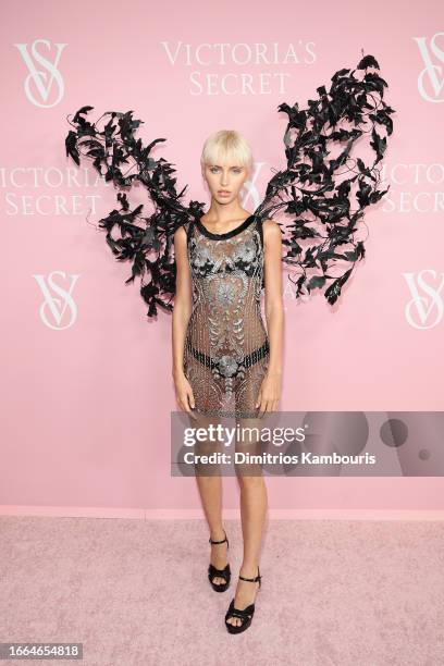 Iris Law attends as Victoria's Secret Celebrates The Tour '23 at The Manhattan Center on September 06, 2023 in New York City.