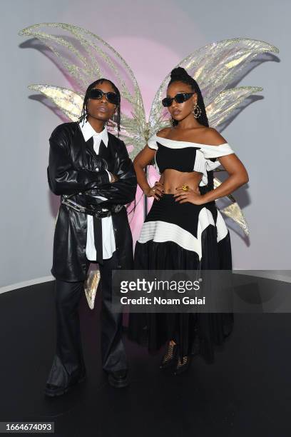 Wavy the Creator and Goyo attend as Victoria's Secret Celebrates The Tour '23 at The Manhattan Center on September 06, 2023 in New York City.