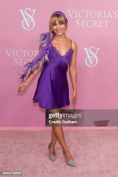 AnnaSophie Robb attends Victoria's Secret celebrates The Tour '23 at Hammerstein Ballroom on September 06, 2023 in New York City.