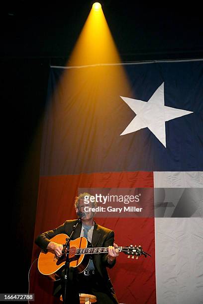 Randy Travis performs in concert during the Mack, Jack & McConaughey charity event at ACL Live on April 12, 2013 in Austin, Texas.