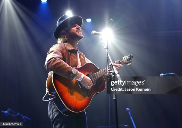 Langhorne Slim performs at Brooklyn Bowl Nashville on September 06, 2023 in Nashville, Tennessee.