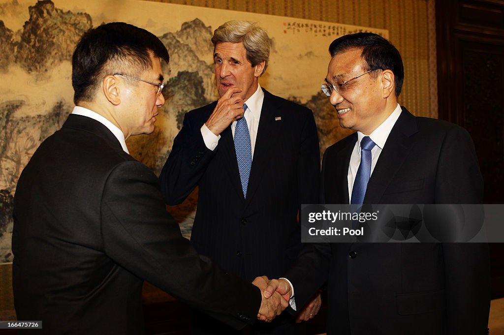 U.S. Secretary Of State John Kerry Visits China