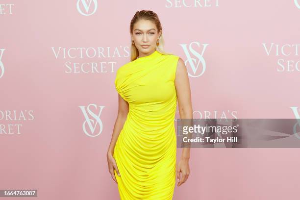 Gigi Hadid attends Victoria's Secret's celebration of The Tour '23 at Hammerstein Ballroom on September 06, 2023 in New York City.