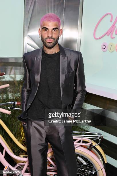 Miles Richie attends the CHANEL party to celebrate the debut of the Lucky Chance Diner on September 06, 2023 in Brooklyn, New York.