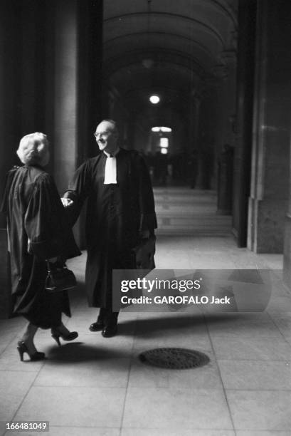 Trial Of Pauline Dubuisson 1953. 1953 Novembre 28 : Le procès de Pauline DUBUISSON, accusée d' avoir tué en 1951 de 3 coups de revolver l'étudiant en...