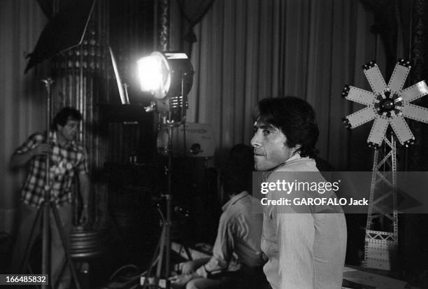 Shooting Of The Film 'Le Jouet' By Francis Veber. France, 6 septembre 1976, Tournage du film 'Le jouet' du réalisateur Francis VEBER, avec l'acteur...