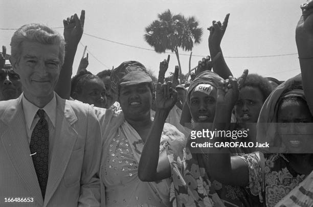 Referendum On Independence Of The French Coast Of Somali On May 8, 1977. Côte française des Somalis , 8 mai 1977, Vote pour le référendum au sujet de...