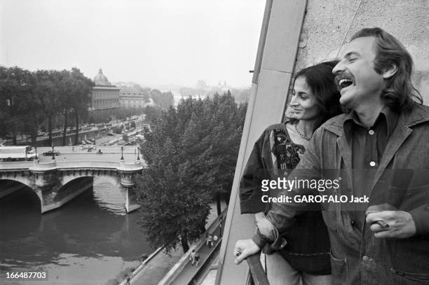 Rendezvous With Regis Debray In 1975 Forthe Release Of His Book. Paris 5 Septembre 1975 Régis DEBRAY publie son nouveau roman ' L' Indésirable ' ....