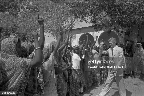 Referendum On Independence Of The French Coast Of Somali On May 8, 1977. Côte française des Somalis , 8 mai 1977, Vote pour le référendum au sujet de...