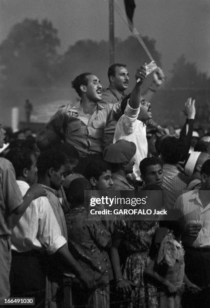 3Rd Anniversary Of The Proclamation Of The Republic Of Egypt. Egypte, le Caire, 21 juin 1956, A l'occasion du 3ème anniversaire de la proclamation de...