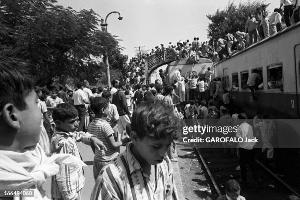 The Funeral Of President Abdel Nasser Gamal. Le Caire- 1er Octobre 1970- Les obsèques de Gamal Abdel NASSER, second président de l'Égypte. Dès...