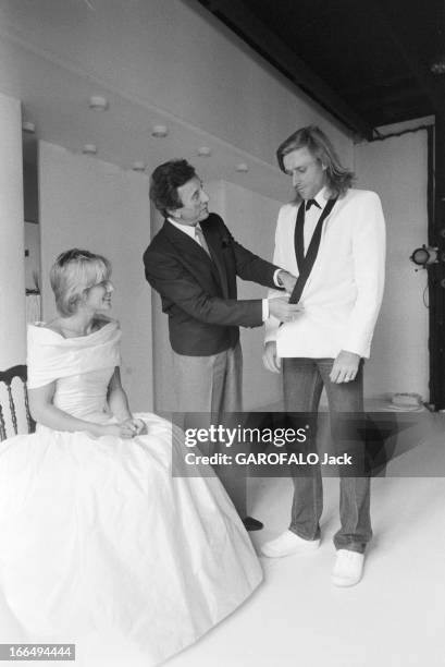 Bjorn Borg And His Bride Mariana Simionescu Prepare Their Marriage. Paris, 3 juin 1980, le champion de tennis Bjorn BORG et sa fiancée Mariana...