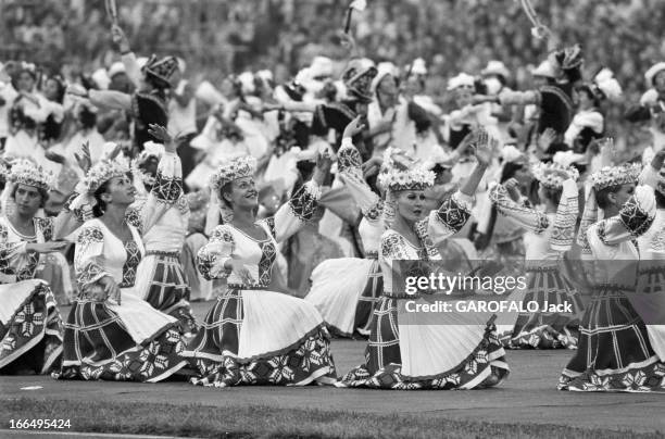 Moscow Summer Olympic Games 1980. Union Soviétique, 21 juillet 1980, la cérémonie d' ouverture des Jeux Olympiques d'été de Moscou . Les jeux furent...