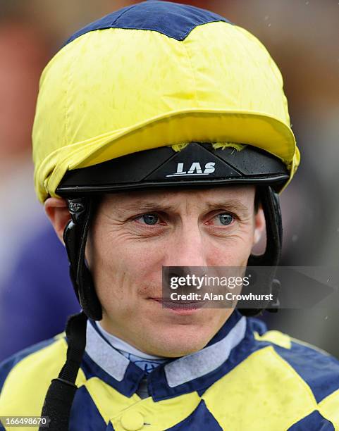 Eddie Ahern poses at Kempton Park racecourse on April 13, 2013 in Sunbury, England.