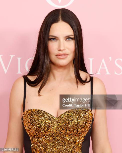 Adriana Lima attends Victoria's Secret's celebration of The Tour '23 at Hammerstein Ballroom on September 06, 2023 in New York City.
