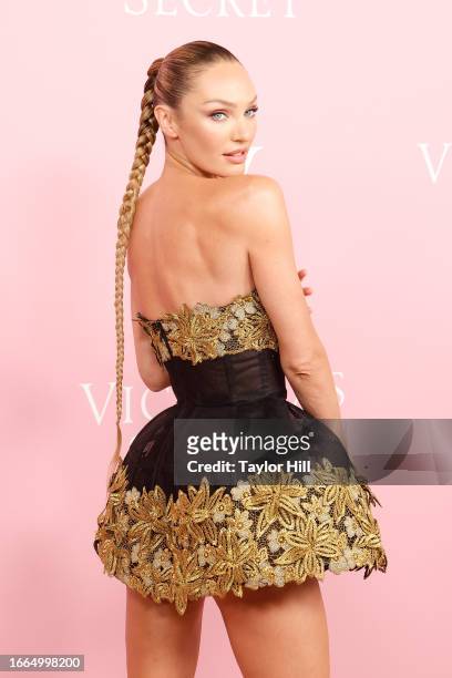 Candice Swanepoel attends Victoria's Secret's celebration of The Tour '23 at Hammerstein Ballroom on September 06, 2023 in New York City.