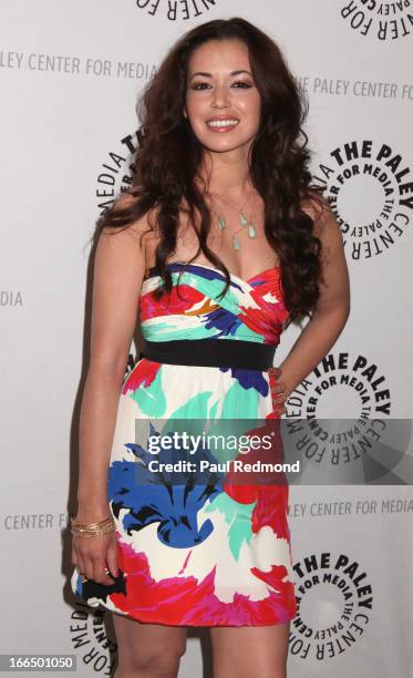 Actress Teresa Castillo arrives at The Paley Center For Media Presents "General Hospital: Celebrating 50 Years And Looking Forward" at The Paley...