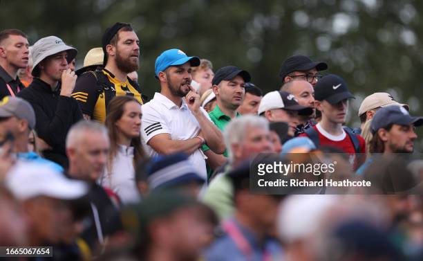 Crowds look on during Day One of the Horizon Irish Open at The K Club on September 07, 2023 in Straffan, Ireland.