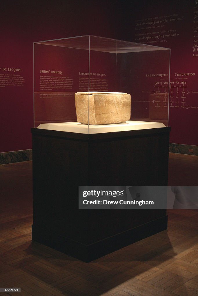 Box Reported To Have Contained Jesus' Brother's Remains