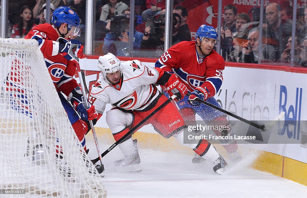 Carolina Hurricanes v Montreal Canadiens