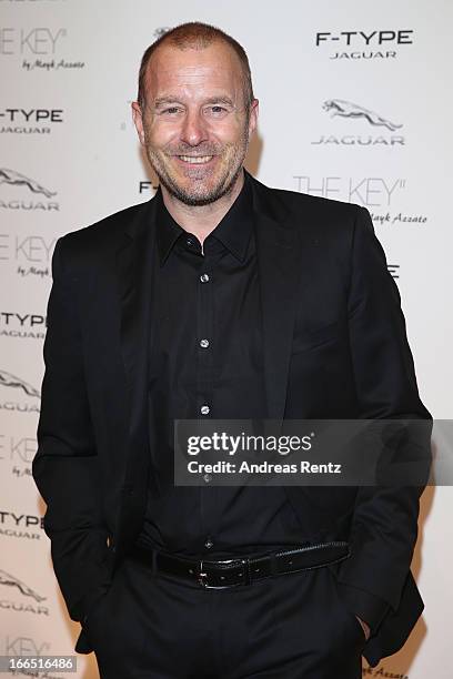 Heino Ferch attends the Jaguar F-Type short film 'The Key' Premiere at e-Werk on April 13, 2013 in Berlin, Germany.